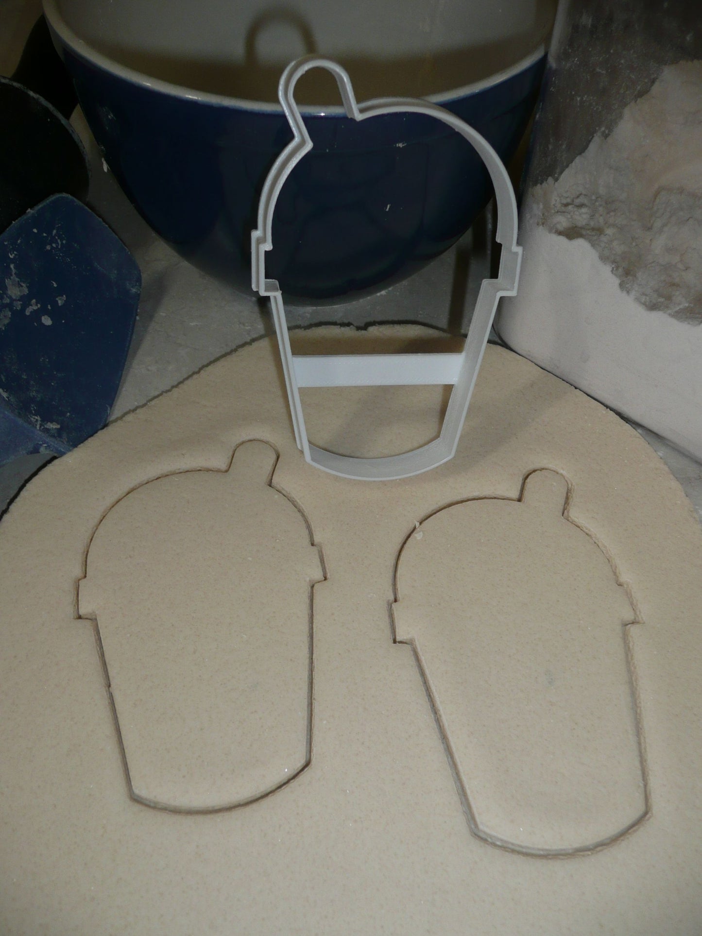 Milkshake Shake Iced Blended Coffee Drink Cup Cookie Cutter Made In USA PR2875