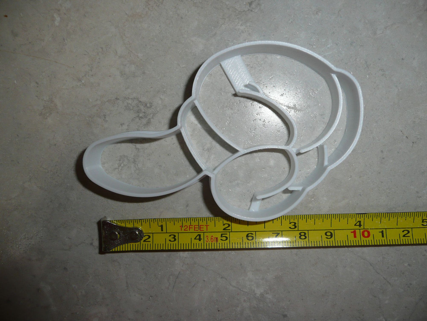 Mickey Mouse Glove Number 1 First Birthday Cookie Cutter Made In USA PR2876