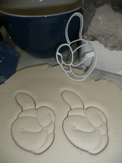 Mickey Mouse Glove Number 1 First Birthday Cookie Cutter Made In USA PR2876