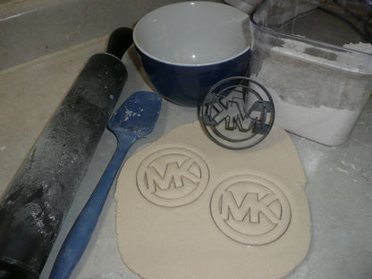 Michael Kors Luxury Fashion Brand MK Logo Cookie Cutter Made In USA PR2884