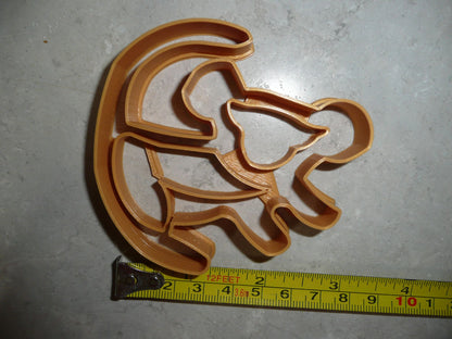 Simba Cave Painting Cub The Lion King Cookie Cutter Made In USA PR2891