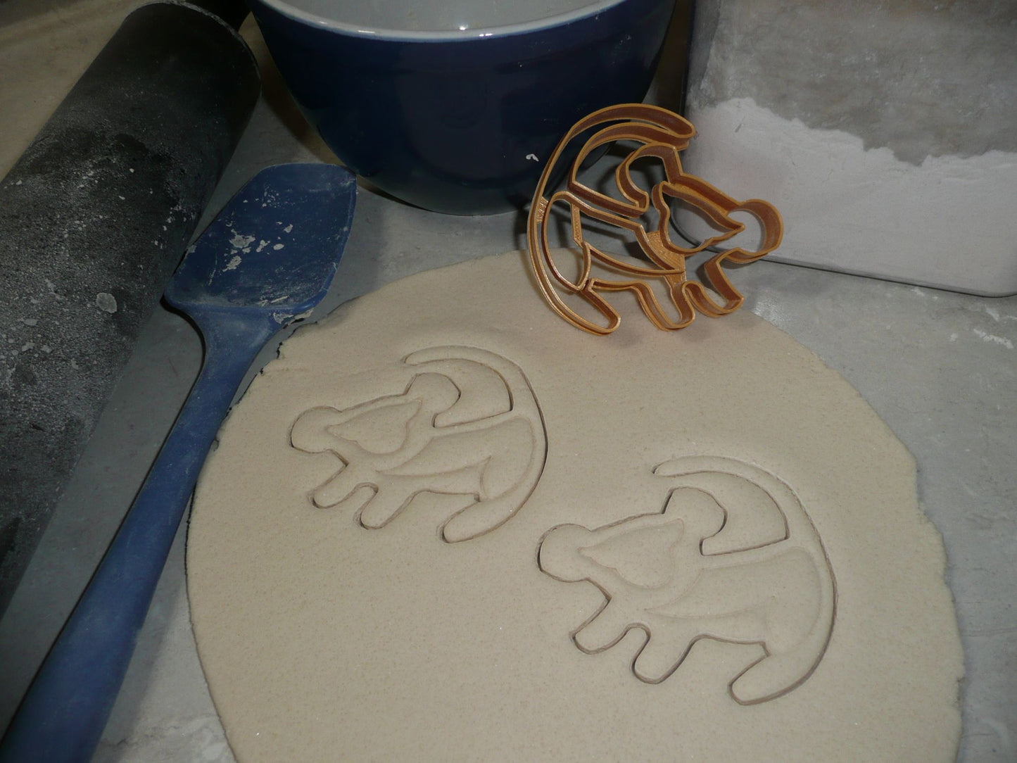 Simba Cave Painting Cub The Lion King Cookie Cutter Made In USA PR2891