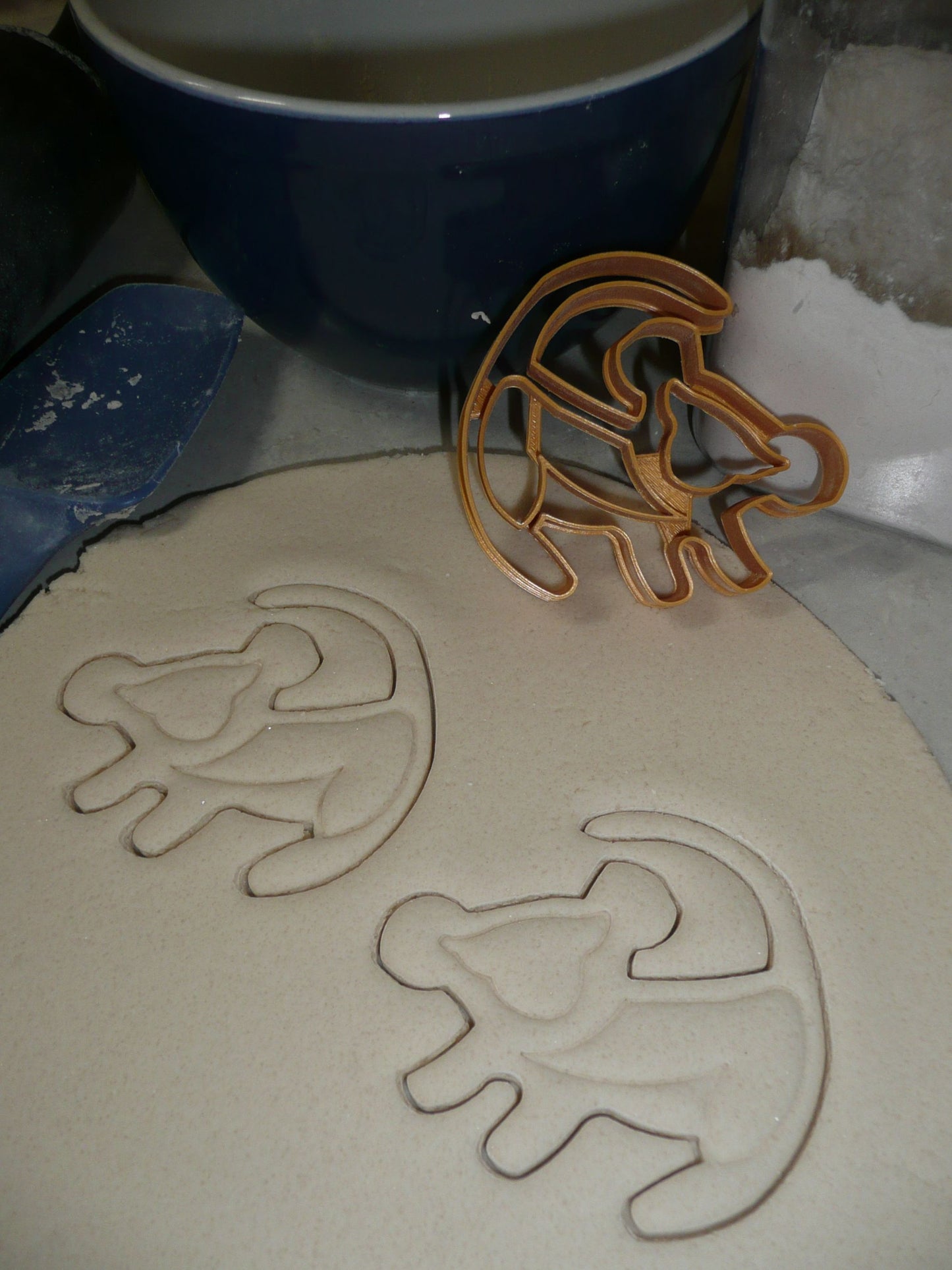Simba Cave Painting Cub The Lion King Cookie Cutter Made In USA PR2891
