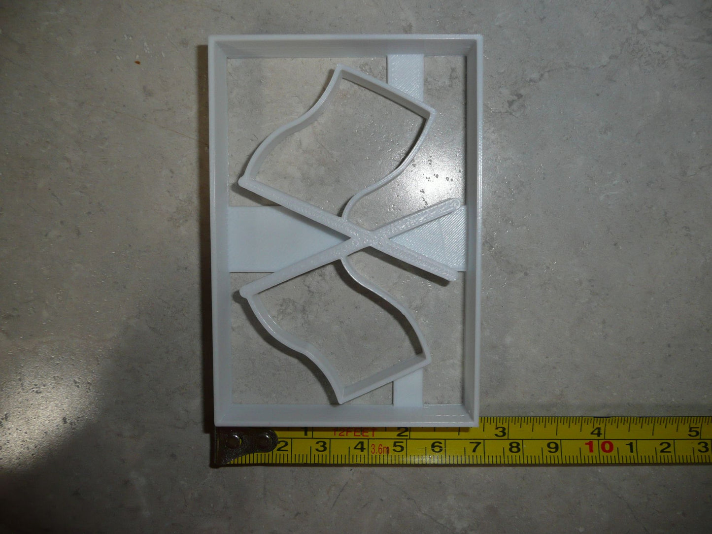 Checkered Flag Racing Finish Line Cookie Cutter Made In USA PR2894