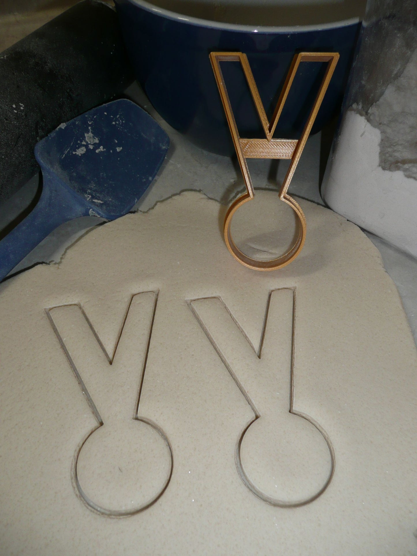 Runner Medal Run Award Marathon 5k 10k Athlete Cookie Cutter Made In USA PR2893