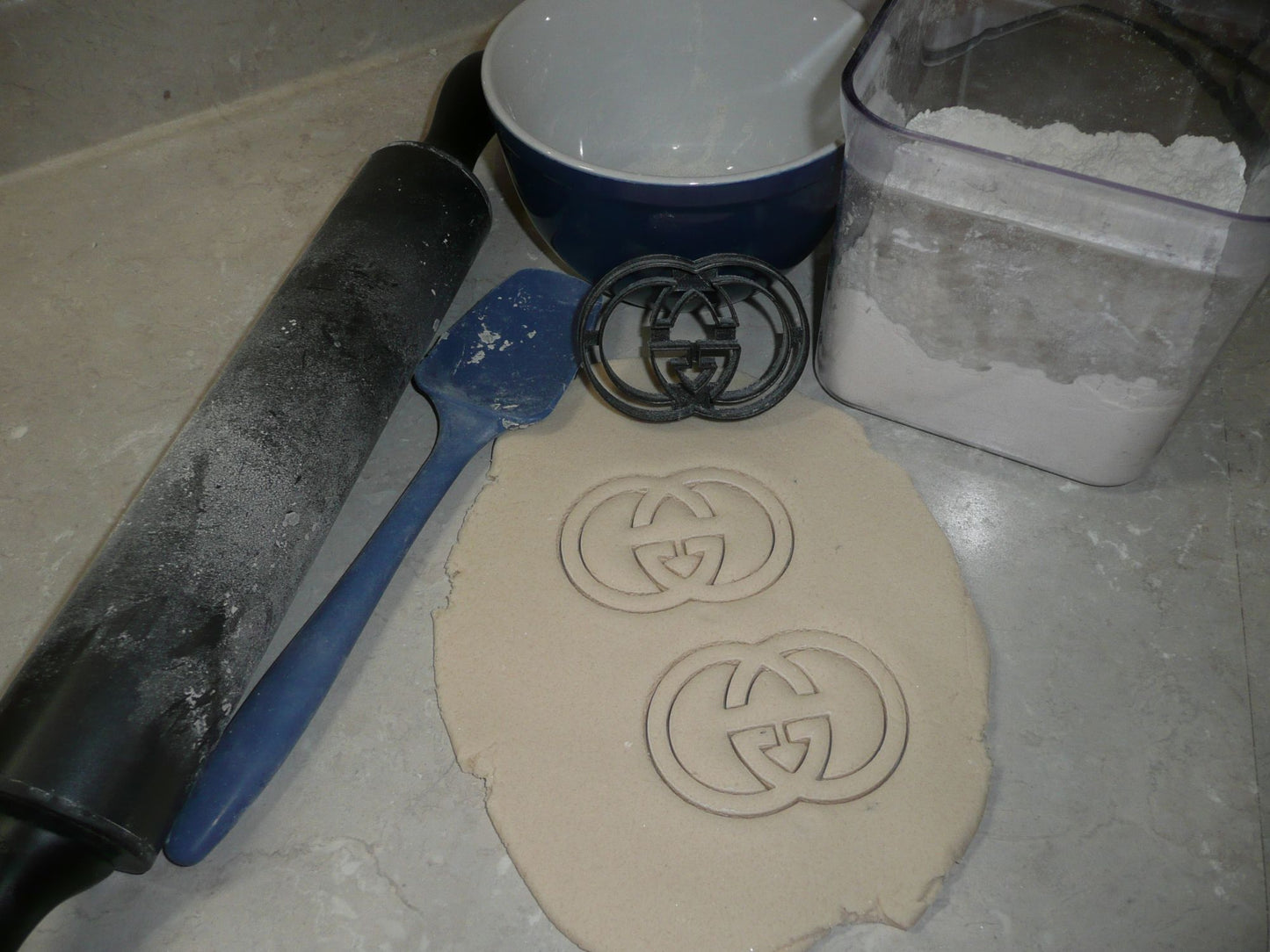Gucci Luxury Fashion Brand Logo Cookie Cutter Made In USA PR2885