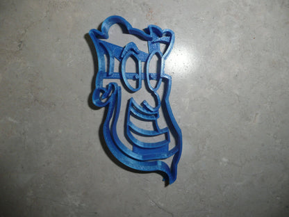 Genie Face Magic Lamp Aladdin Movie Character Cookie Cutter Made In USA PR2881
