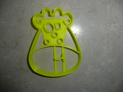 Giraffe Detailed Face Zoo Animal African Safari Cookie Cutter Made In USA PR2627