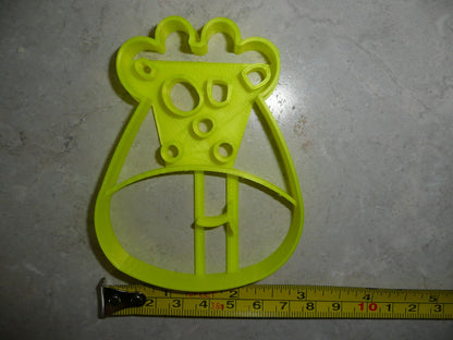 Giraffe Detailed Face Zoo Animal African Safari Cookie Cutter Made In USA PR2627