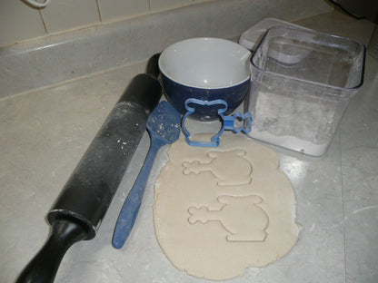 Helicopter Chopper Outline Flying Equipment Cookie Cutter Made In USA PR2189