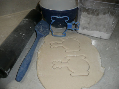 Helicopter Chopper Outline Flying Equipment Cookie Cutter Made In USA PR2189