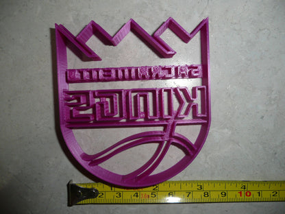 Sacramento Kings Basketball Team Sports Cookie Cutter Made In USA PR2756