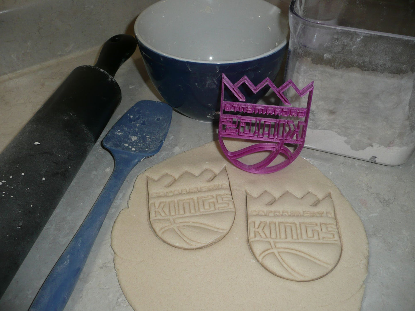 Sacramento Kings Basketball Team Sports Cookie Cutter Made In USA PR2756