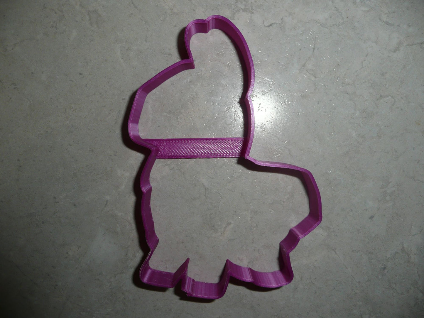 6x Llama Donkey Fondant Cutter Cupcake Topper 1.75 IN USA FD2845