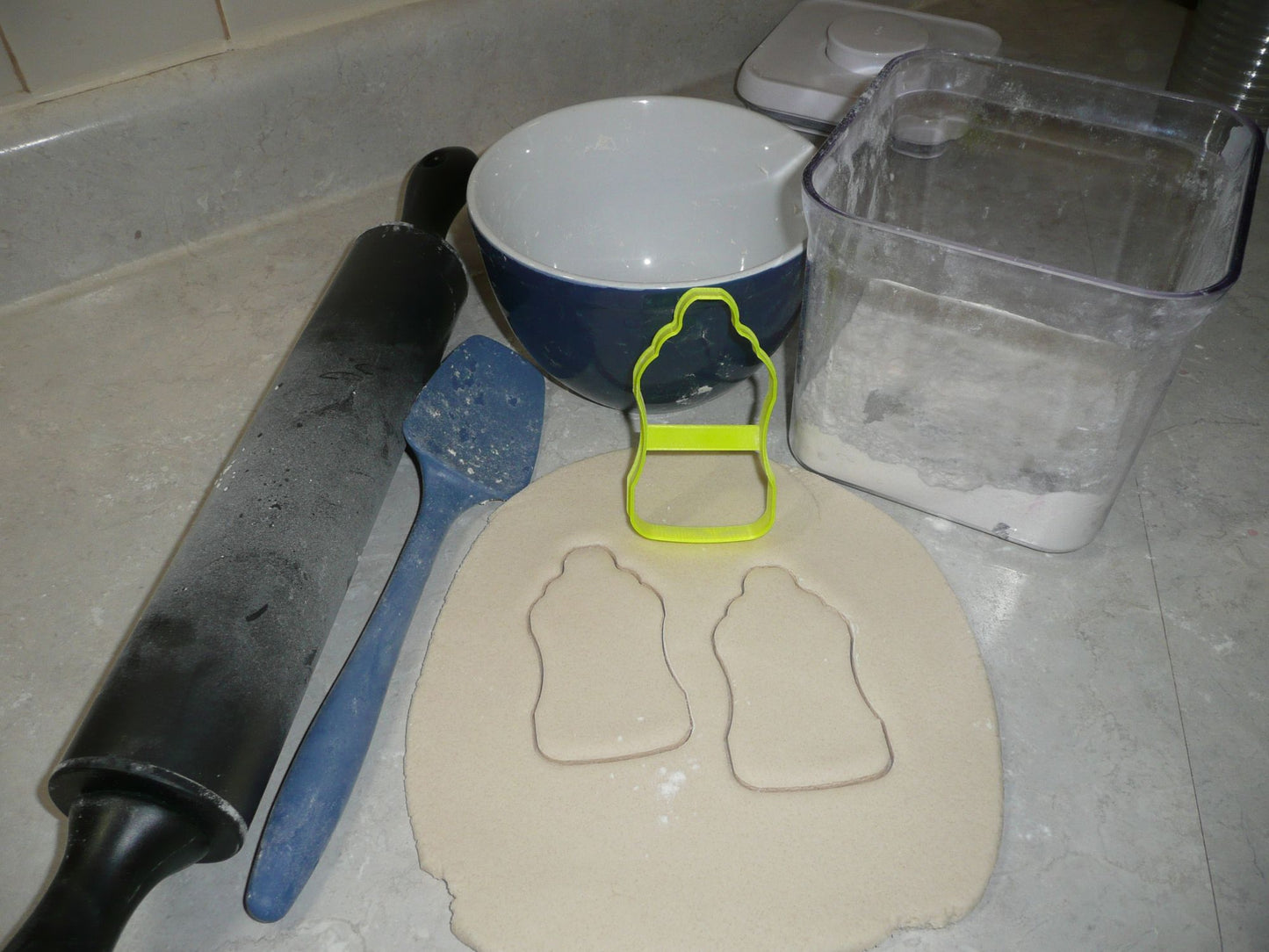 Mustard Bottle Condiment Fast Food BBQ Picnic Cookie Cutter Made In USA PR2904