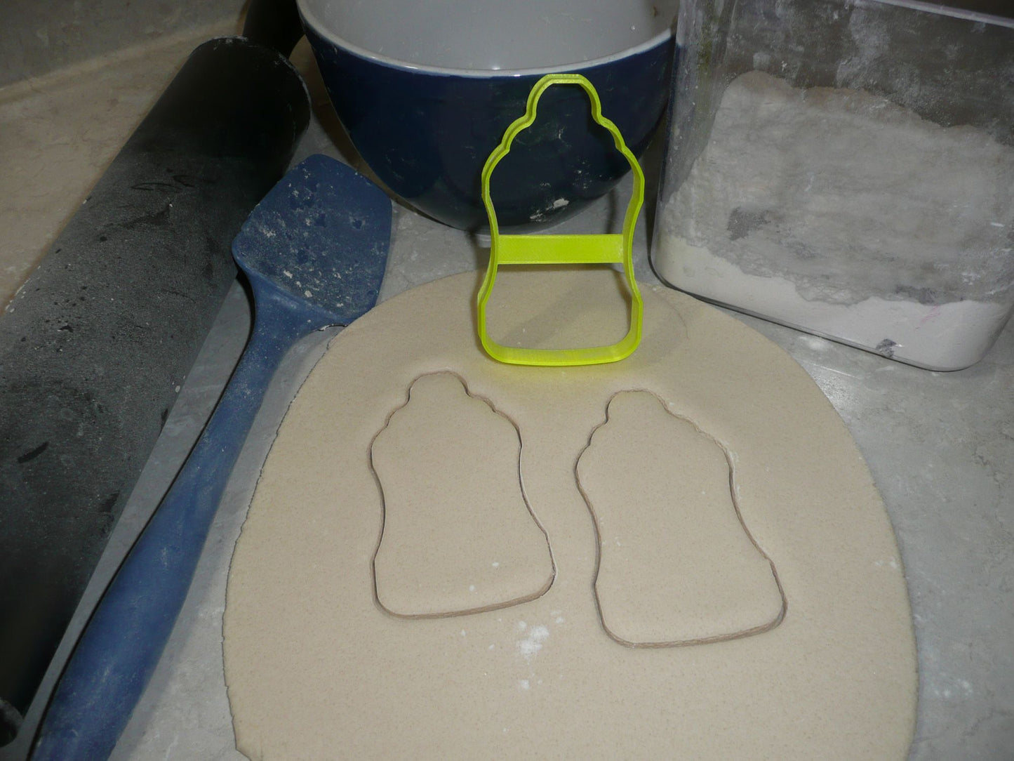 Mustard Bottle Condiment Fast Food BBQ Picnic Cookie Cutter Made In USA PR2904