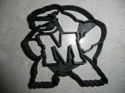 University of Maryland Terps Turtle Mascot Cookie Cutter Made In USA PR2937