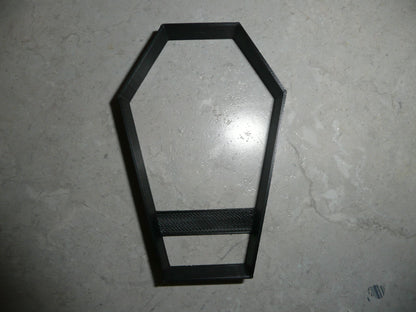 Coffin Halloween Haunted House Or Sleeping Bag Cookie Cutter Made In USA PR2945