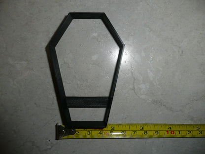 Coffin Halloween Haunted House Or Sleeping Bag Cookie Cutter Made In USA PR2945