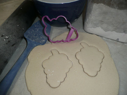 Grapes Grape Bunch Fruit Wine Jam Juice Cookie Cutter Made In USA PR2946