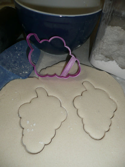 Grapes Grape Bunch Fruit Wine Jam Juice Cookie Cutter Made In USA PR2946