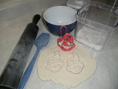Indian Chief Native American School Mascot Cookie Cutter Made In USA PR2951