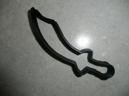 Sword Shape Pirate Blade Knife Samurai Medieval Cookie Cutter Made In USA PR2959