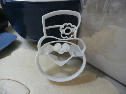 Frosty Snowman Face Head Movie TV Christmas Cookie Cutter Made In USA PR2901