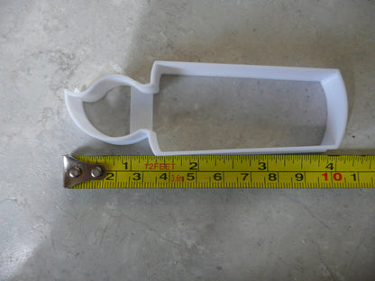 Candle Candlestick Outline Flame Light Birthday Cookie Cutter Made In USA PR2933