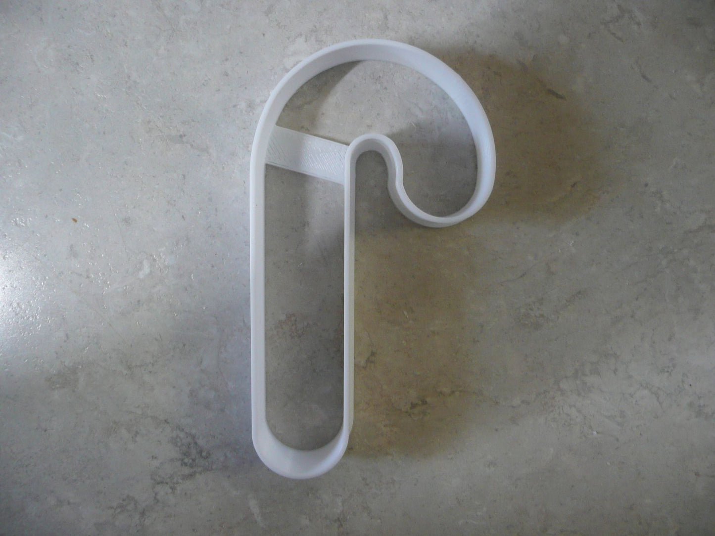 Candy Cane Shape Outline Christmas Holiday Cookie Cutter Made In USA PR2935