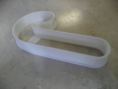 Candy Cane Shape Outline Christmas Holiday Cookie Cutter Made In USA PR2935