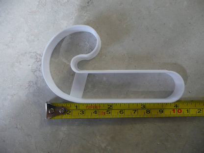 Candy Cane Shape Outline Christmas Holiday Cookie Cutter Made In USA PR2935