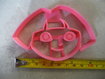 Dora The Explorer Detailed Face Kids Cartoon Cookie Cutter Made In USA PR2992