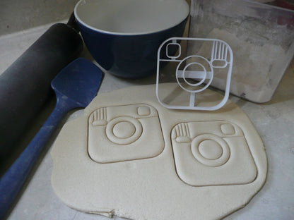 Instagram Themed Symbol Social Media Cookie Cutter Made In USA PR2953