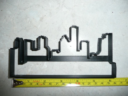 Houston Texas City Skyline Skyscraper Horizon Cookie Cutter Made In USA PR2957