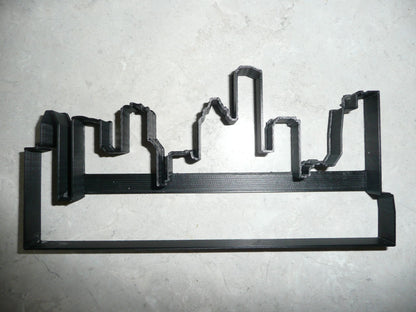 Houston Texas City Skyline Skyscraper Horizon Cookie Cutter Made In USA PR2957