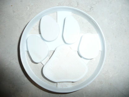 Tiger Cat Paw Print Pawprint School University Cookie Cutter Made In USA PR2667