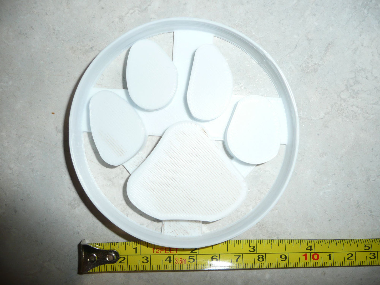Tiger Cat Paw Print Pawprint School University Cookie Cutter Made In USA PR2667