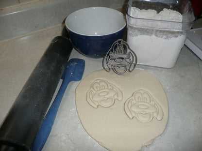 Pluto The Pup Cartoon Dog Mickey Mouse Pet Cookie Cutter Made In USA PR2889