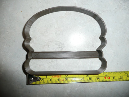 Hamburger Beef Patty Grilled Burger Sandwich Cookie Cutter Made In USA PR2902