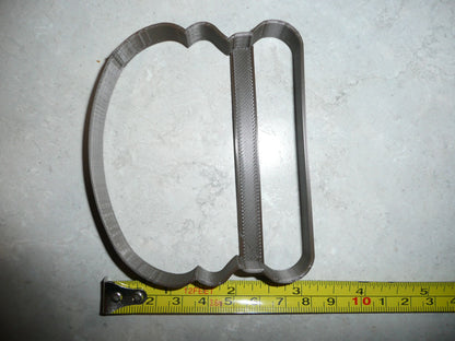 Hamburger Beef Patty Grilled Burger Sandwich Cookie Cutter Made In USA PR2902