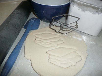 Smore Smores Graham Cracker Sandwich Campfire Cookie Cutter Made In USA PR2897