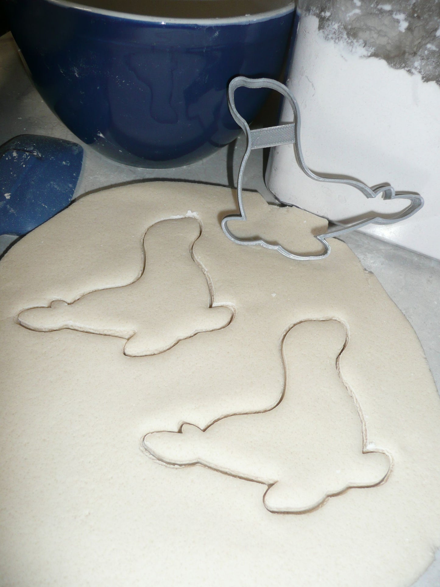 Seal Harbor Grey Spotted Seals Aquatic Mammal Cookie Cutter Made In USA PR2932