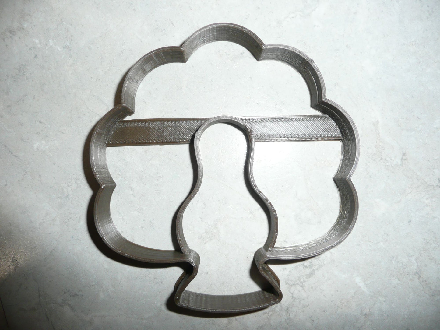 Turkey Forward Facing Bird Thanksgiving Holiday Cookie Cutter Made In USA PR2941