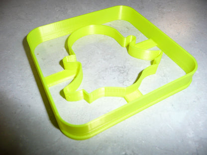 Snapchat Themed Photo Video Messaging App Cookie Cutter Made In USA PR2952