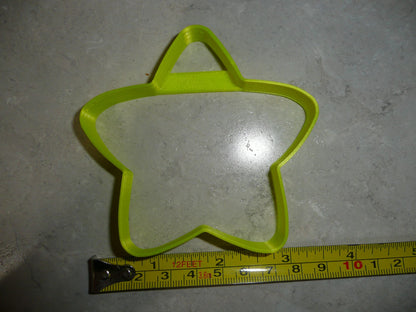 Star With Rounded Corners Christmas Tree Topper Cookie Cutter Made In USA PR2996