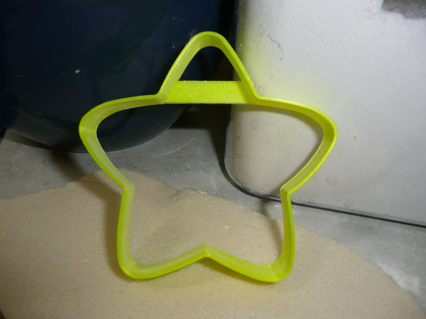 Star With Rounded Corners Christmas Tree Topper Cookie Cutter Made In USA PR2996