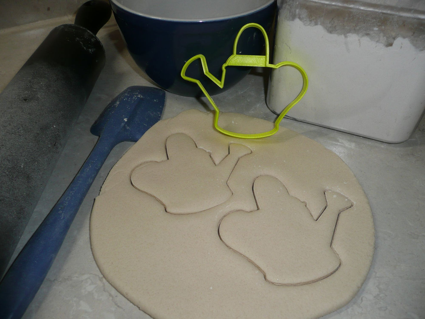 Watering Can Water Spout Flower Plant Gardening Cookie Cutter Made In USA PR3013
