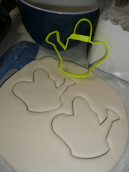 Watering Can Water Spout Flower Plant Gardening Cookie Cutter Made In USA PR3013