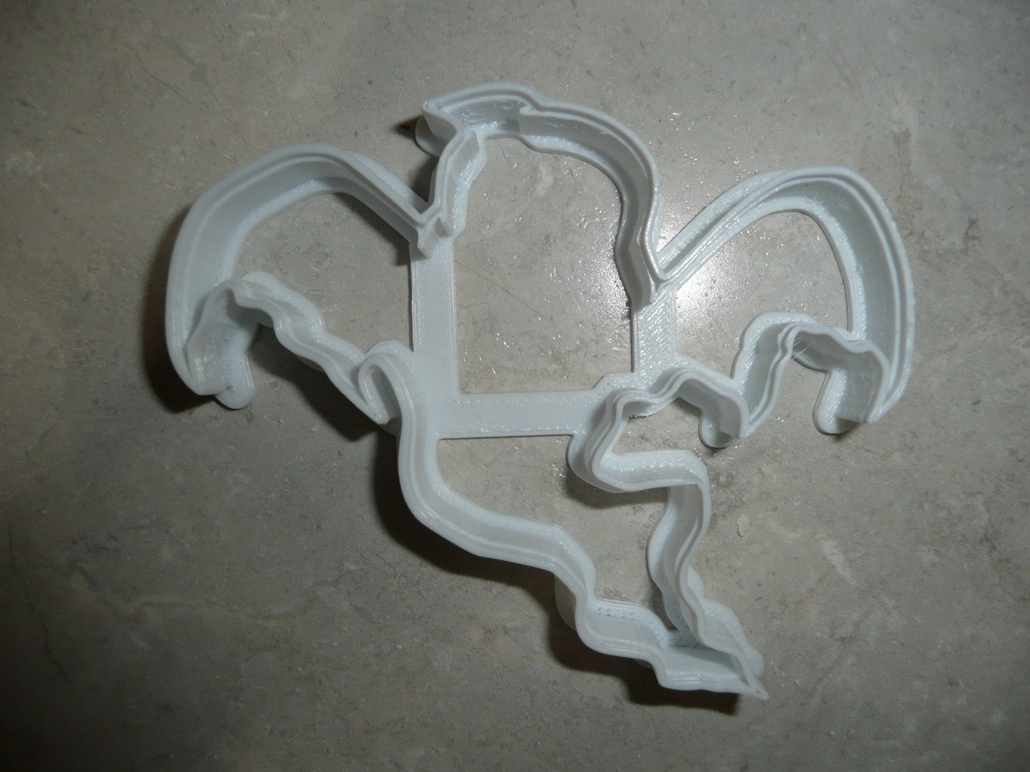 Flying Ghost Outline Spooky Haunted Halloween Cookie Cutter Made In USA PR2940